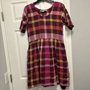 Ace & Jig Misty dress in plume size small